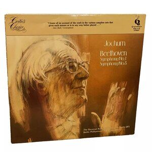 Jochum Beethoven Symphony No.1 Symphony No.8 (Vinyl, 1979)Quintessence PMC-7128